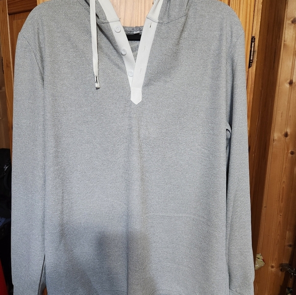 Mens waffle hoodie - Picture 2 of 8